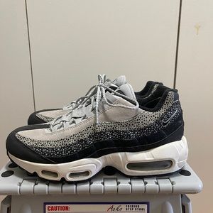 Nike Air Max 95 Premium Black Wolf Grey | Womens Size US 7